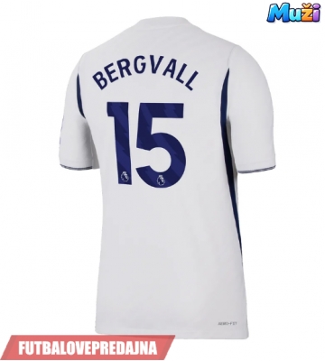 Lacne Muži Futbalové dres Tottenham Hotspur Lucas Bergvall #15 2026-27 Krátky Rukáv - Domáci